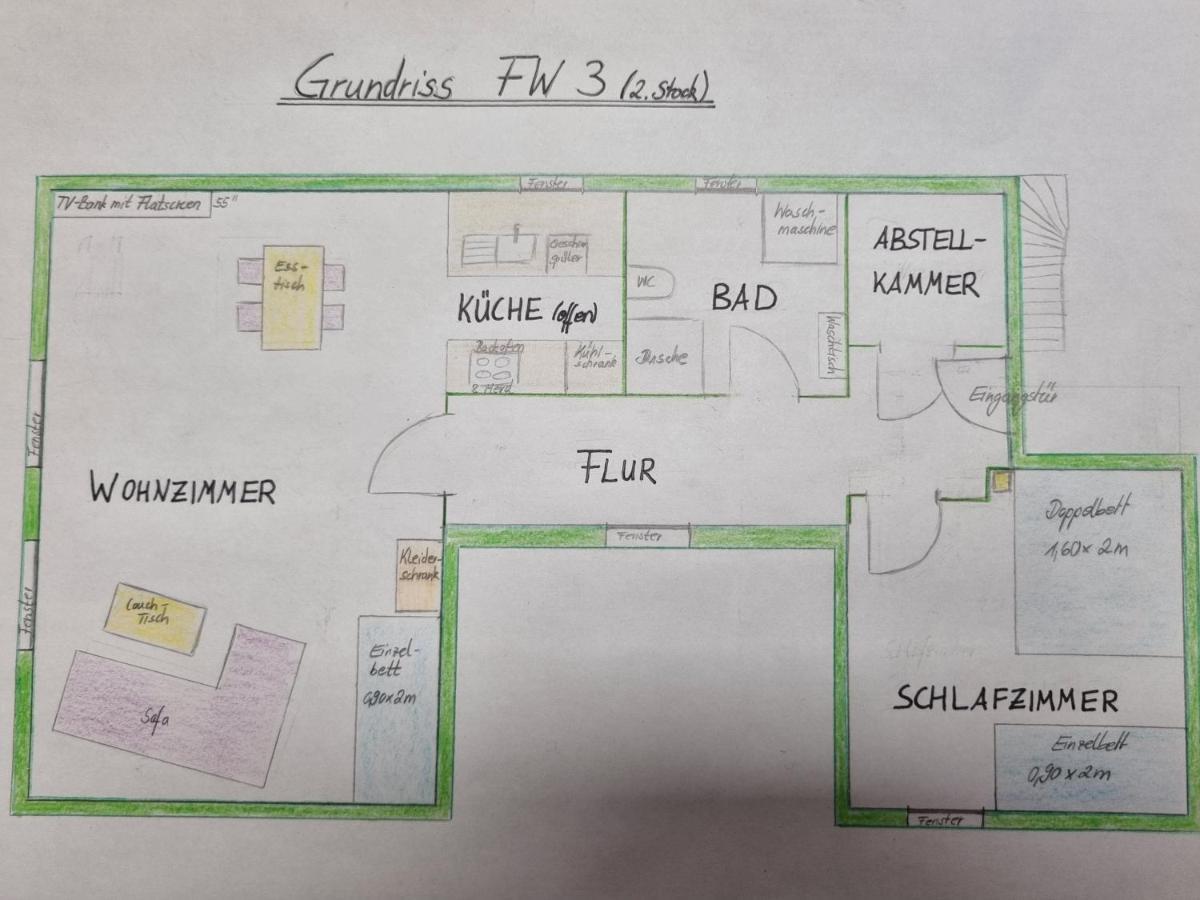 Ferienwohnungen Springer In Schoenefeld Ot Grossziethen Div Apartments Fuer Bis Zu 6 Personen Exterior photo